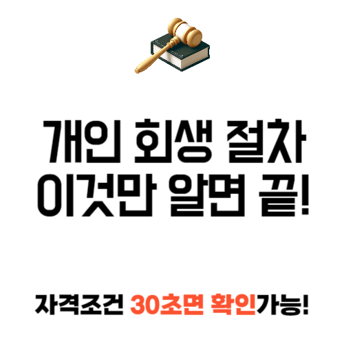 개인 회생 절차