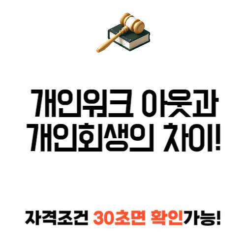 개인워크 아웃 절차
