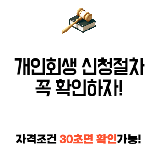 개인회생 신청절차