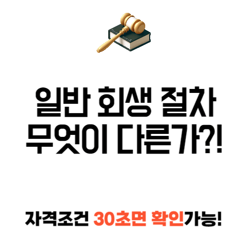 일반 회생 절차