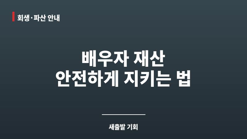 개인파산 배우자재산 보조 이미지 개인파산 배우자재산 보조 이미지