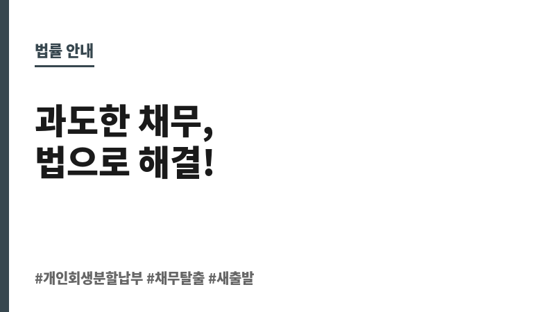 개인회생분할납부 보조 이미지