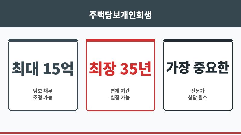 주택담보개인회생 보조 이미지
