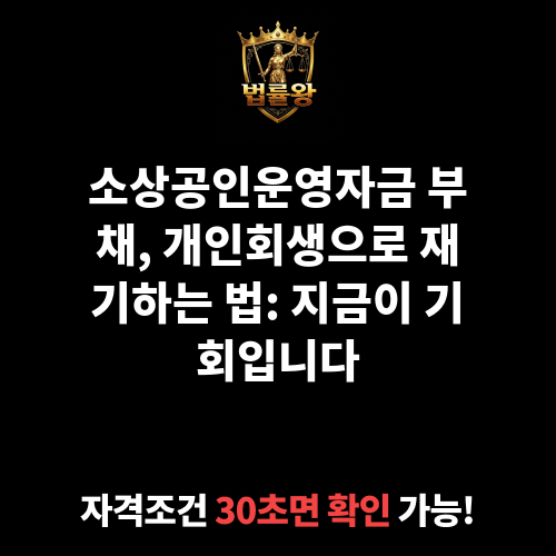 소상공인운영자금