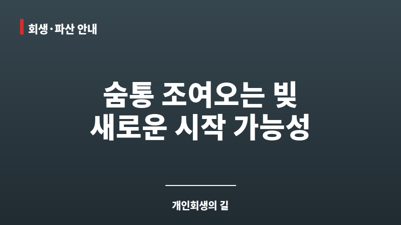 개인회생 신용회복 보조 이미지 개인회생 신용회복 보조 이미지