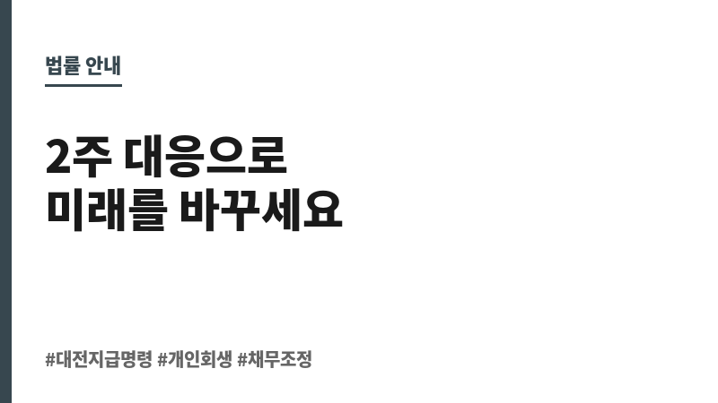 대전지급명령 보조 이미지 대전지급명령 보조 이미지