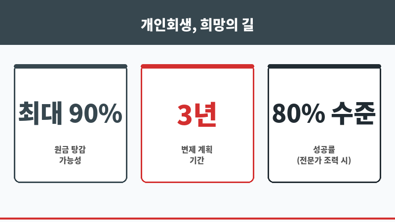 개인회생 과정 보조 이미지