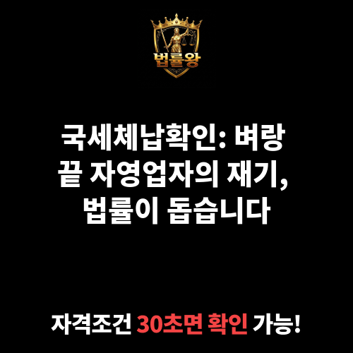 국세체납확인