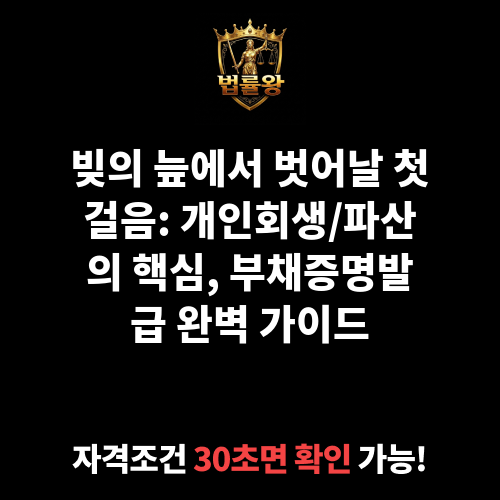 부채증명발급