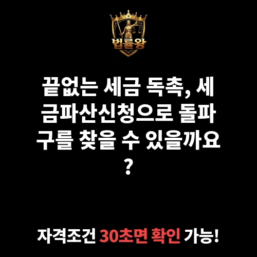 세금파산신청