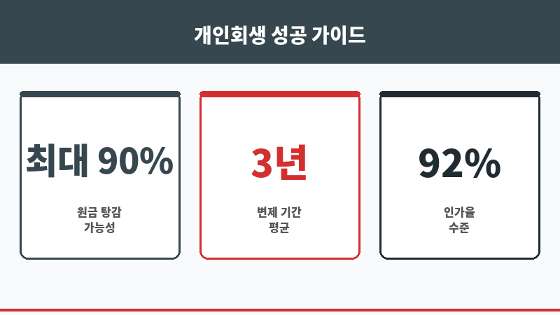 배우자몰래개인회생 보조 이미지