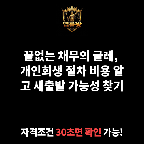 개인회생 절차 비용